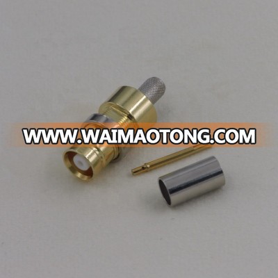 RF coaxial 1.6/5.6 female bulkhead crimp connector for 2YCCY cable